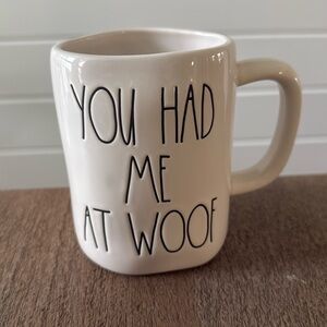 Rae Dunn “You Had Me At Woof” Mug
